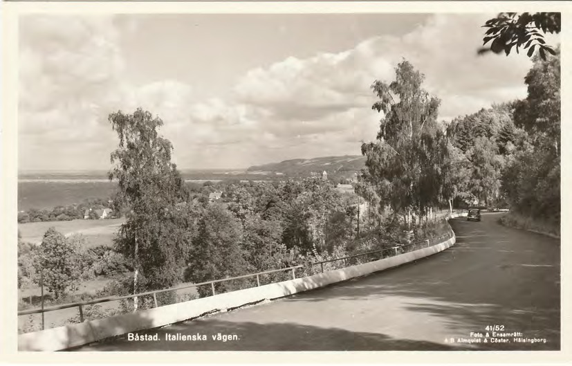 Framsida av Båtad. Italienska vägen.