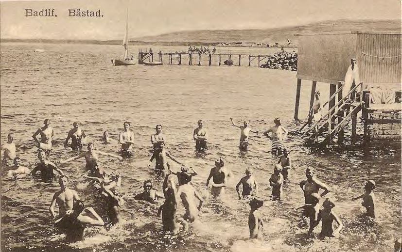 Framsida av Badlif. Båstad.
