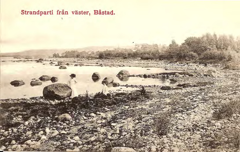Framsida av vest väster, Båstad.