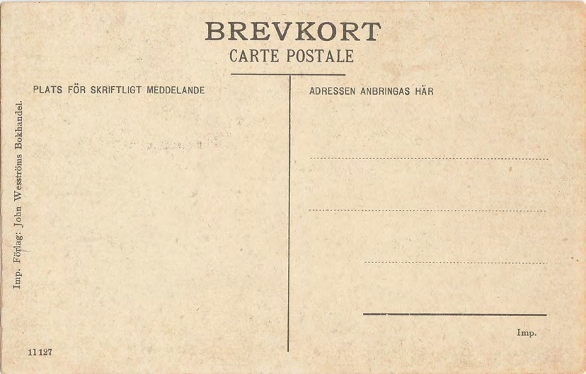 Baksida av Parti från Pershögsskogen.