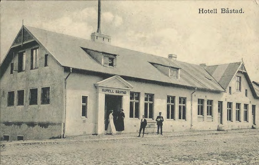 Framsida av Hotell Båstad.