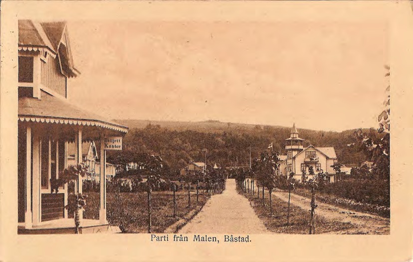 Framsida av Parti från Malen, Båstad