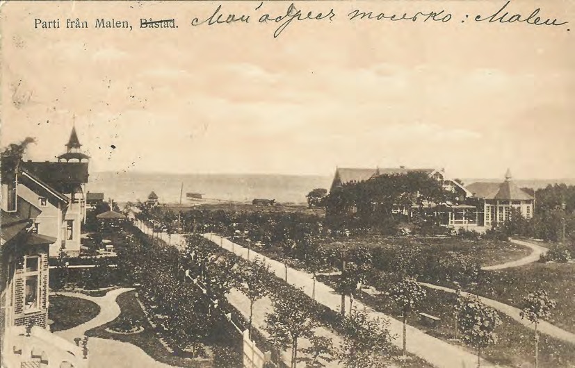 Framsida av Parti från Malen, Båstad.