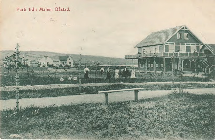 Framsida av Parti från Malen, Båstad.