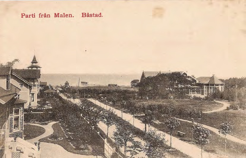 Framsida av Parti från Malen. Båstad