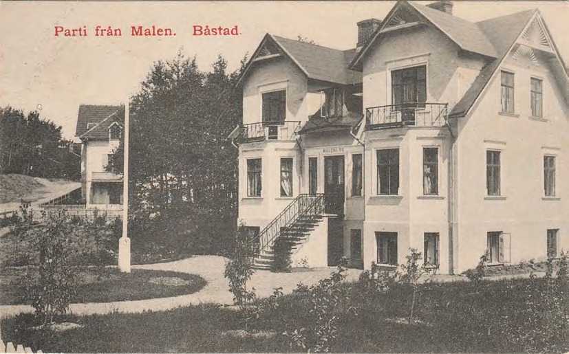 Framsida av Parti från Malen. Båstad.