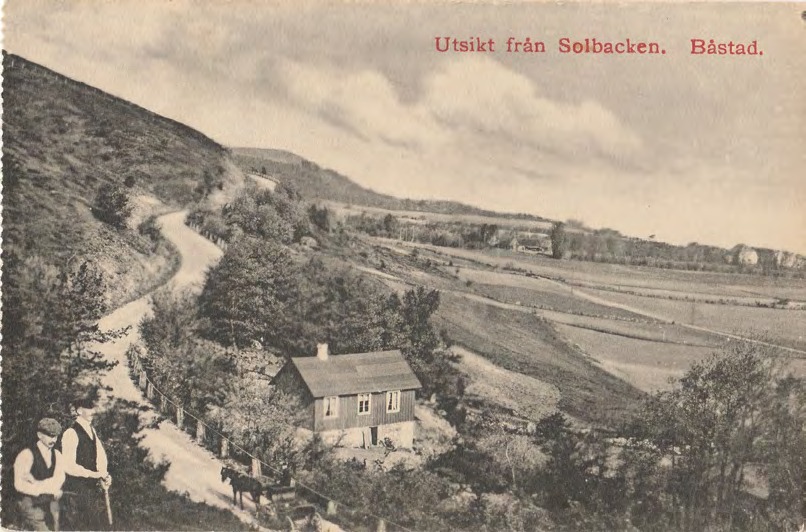 Framsida av Utsikt från Solbacken. Båstad.
