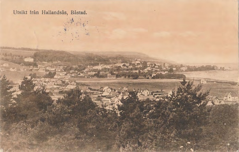 Framsida av Utsikt från Hallandsås, Båstad.