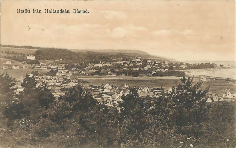 Framsida av Utsikt från Hallandsås, Båstad.