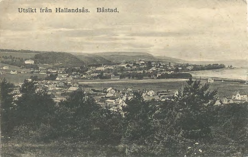 Framsida av Utsikt från Hallandsås. Båstad.