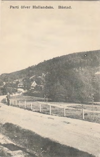 Framsida av Parti öfver Hallandsås. Båstad.