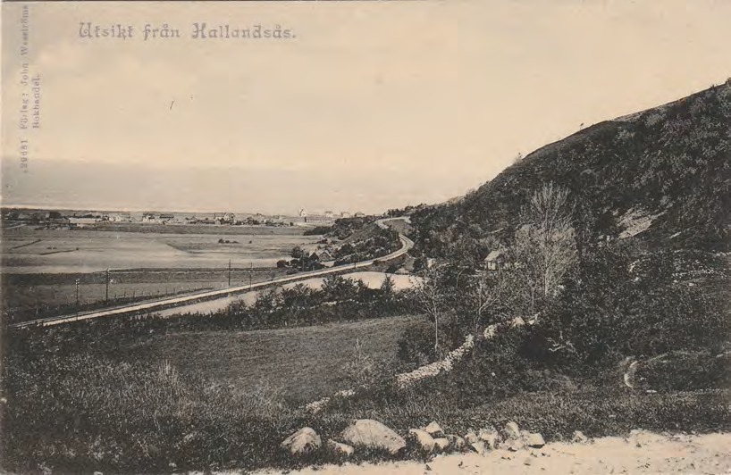 Framsida av Utsikt från Hallandsås.