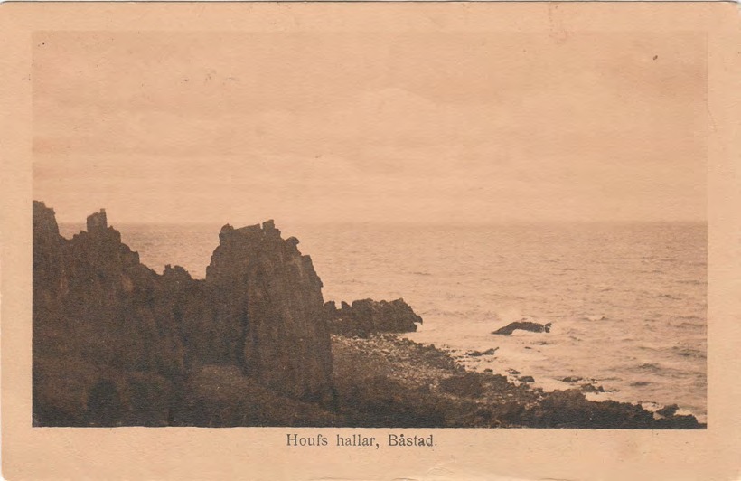 Framsida av Houfs hallar, Båstad.
