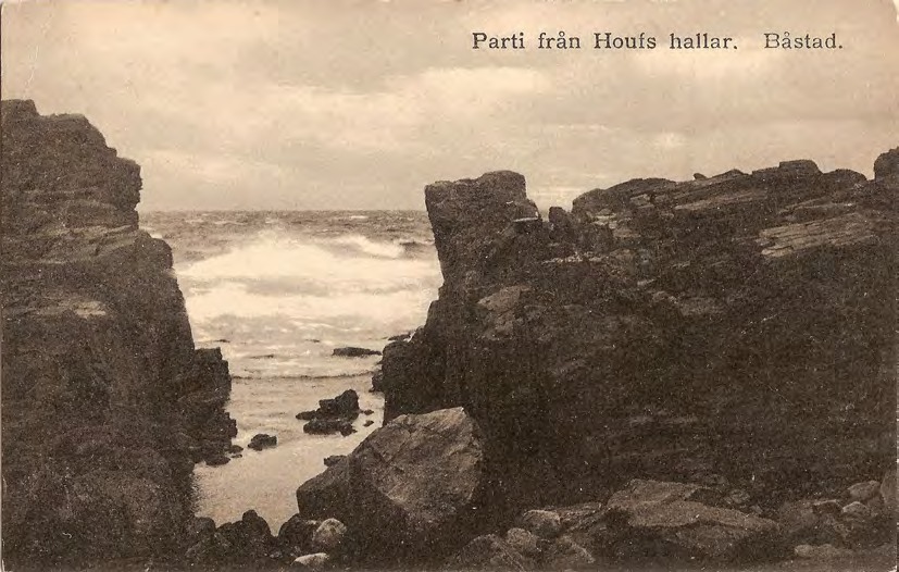 Framsida av Parti från Houfs hallar. Båstad.