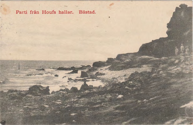 Framsida av Parti från Houfs hallar. Båstad.