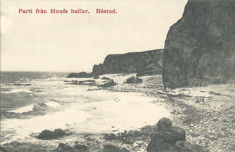 Framsida av Parti från Houfs hallar. Båstad.