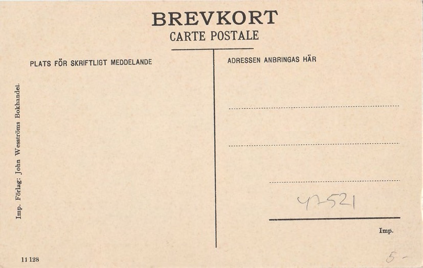 Baksida av Parti från Houfshallar.
