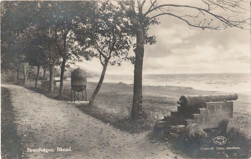 Framsida av Strandvägen, Båstad.