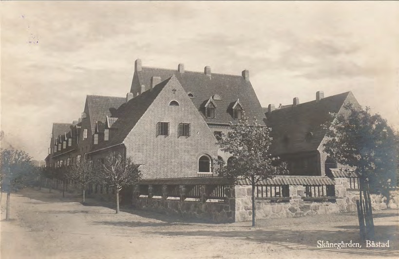 Framsida av Skånegården, Båstad