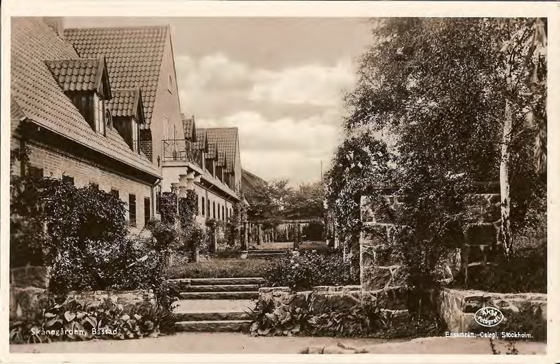 Framsida av Skånegården, Båstad