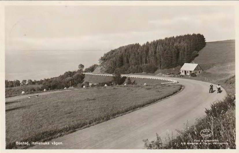 Framsida av Båstad. Italienska vägen.