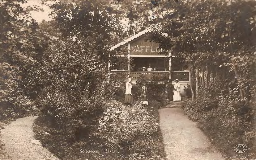 Framsida av Solbacken, Båstad.