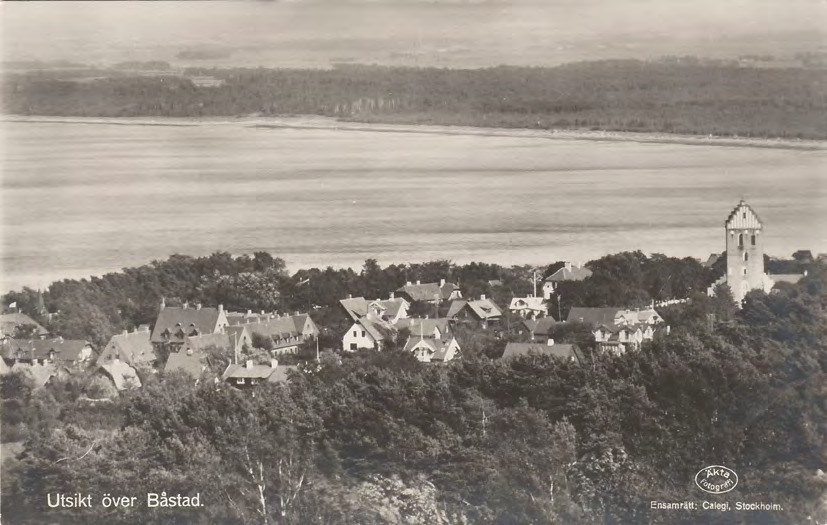 Framsida av Utsikt över Båstad.