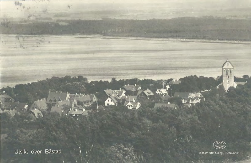 Framsida av Utsikt över Båstad.