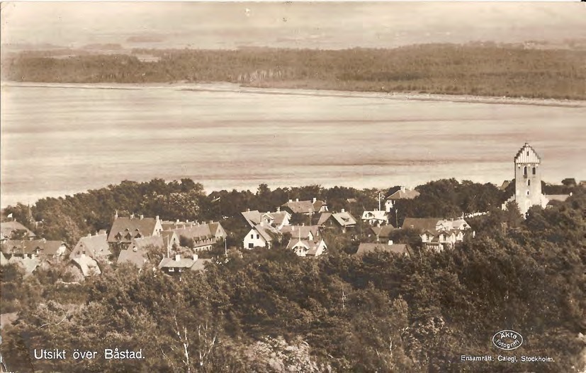 Framsida av Utsikt över Båstad.