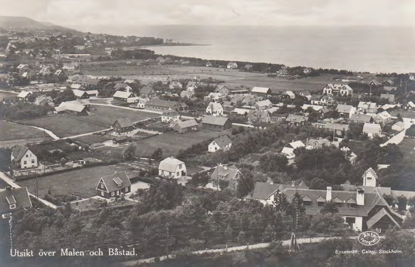 Framsida av Utsikt över Malen och Båstad.