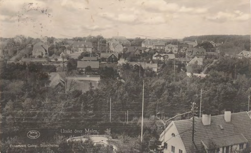 Framsida av Utsikt över Malen.
