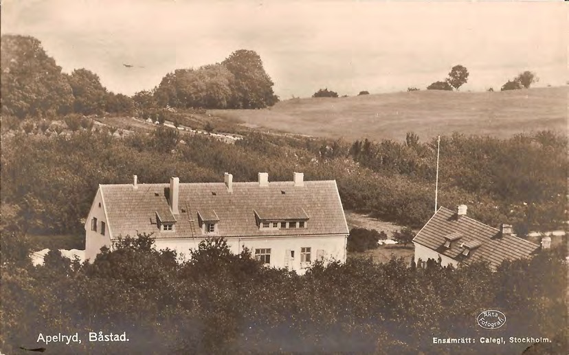 Framsida av Apelryd, Båstad.