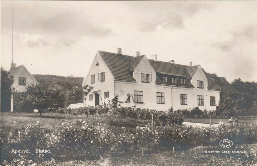 Framsida av Apelryd. Båstad.