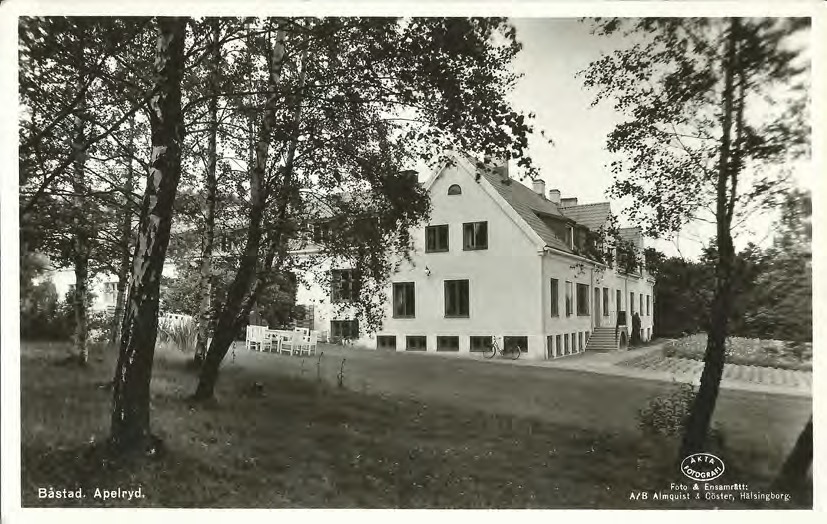 Framsida av Båstad. Apelryd.