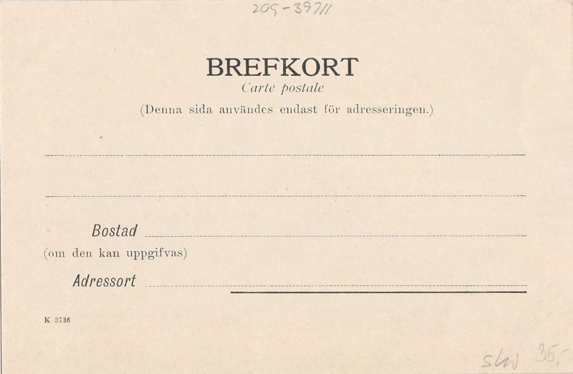Baksida av Parti af Pershög, Båstad.
