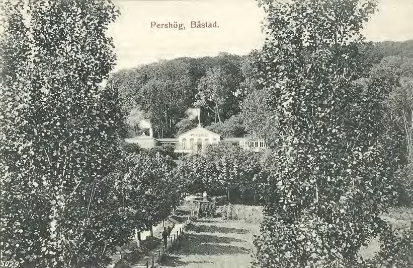 Framsida av Pershög, Båstad.