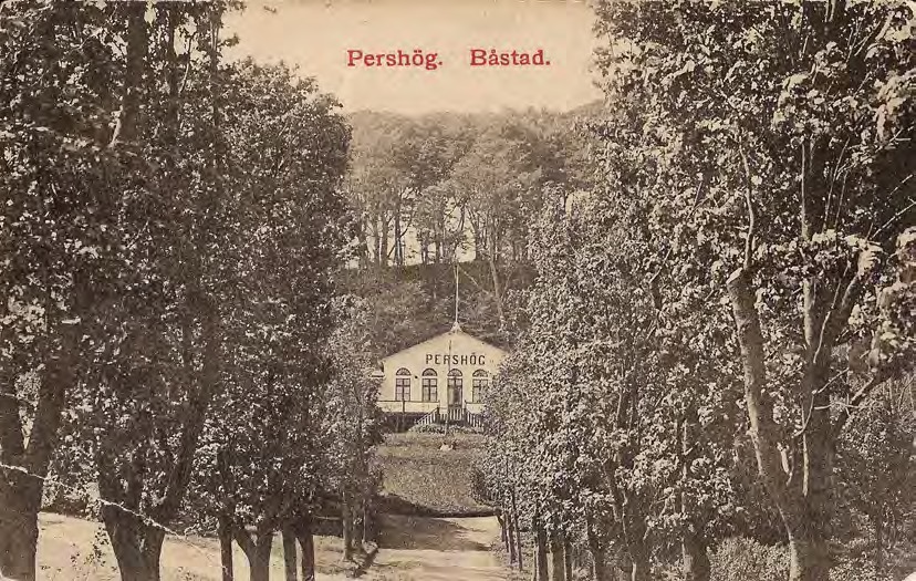 Framsida av Pershög. Båstad.