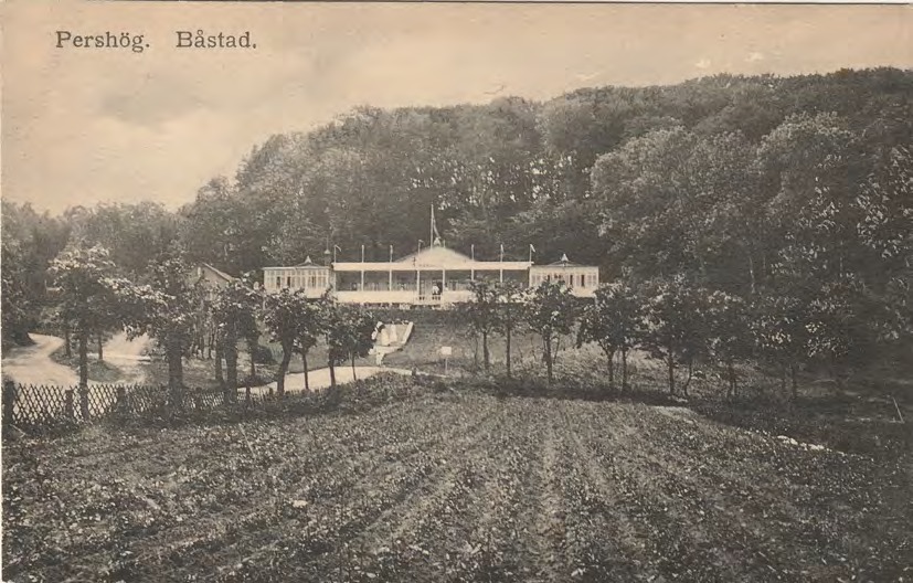 Framsida av Pershög. Båstad.