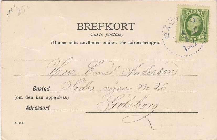 Baksida av Societetshuset.
