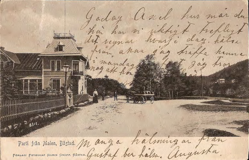 Framsida av Parti från Malen, Båstad.