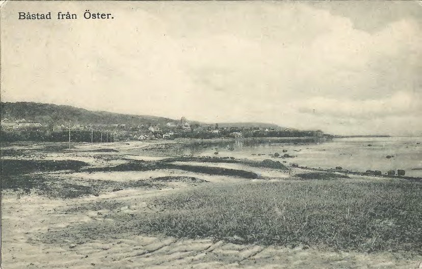 Framsida av Båstad från Öster.