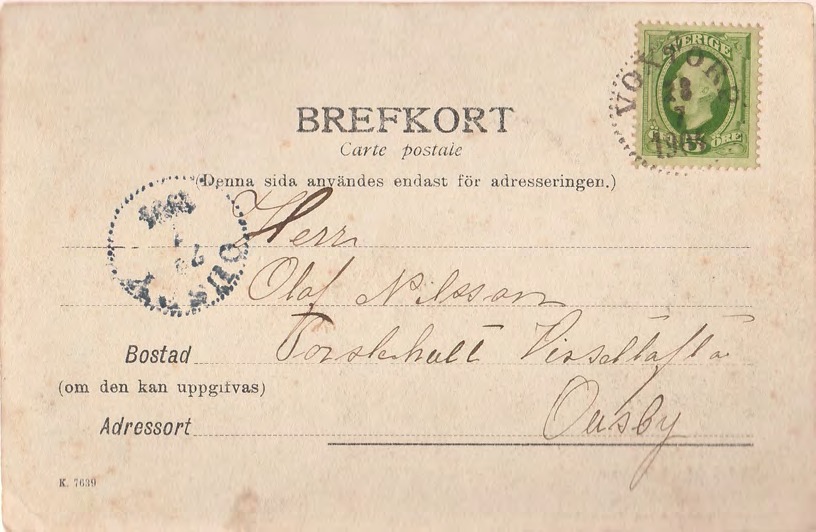 Baksida av Båstad från Kyrktornet.