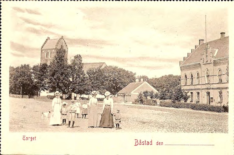 Framsida av Torget Båstad den ……