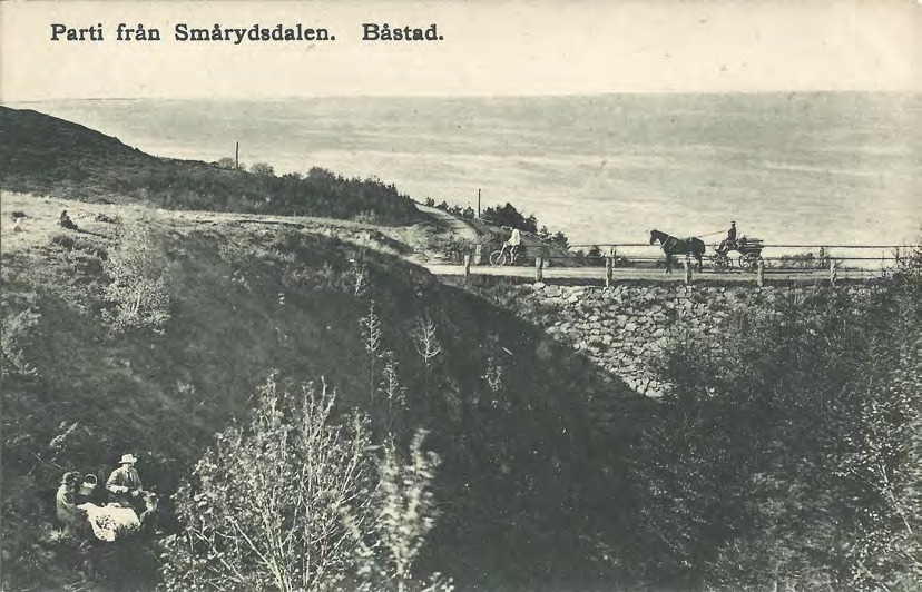 Framsida av Parti från Smårydsdalen. Båstad.