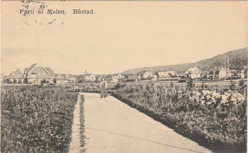 Framsida av Parti af Malen. Båstad.
