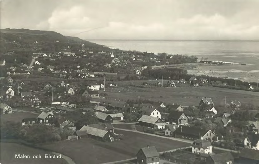 Framsida av Malen och Båstad.