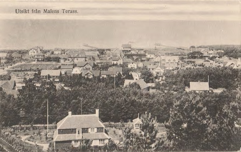 Framsida av Utsikt från Malens Terass.