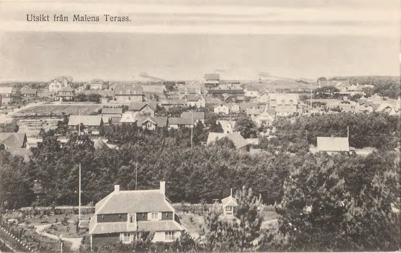 Framsida av Utsikt från Malens Terass.