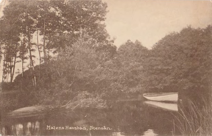 Framsida av Malens Havsbad, Stensån