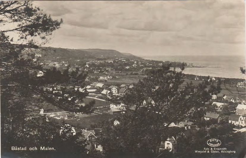 Framsida av Båstad och Malen.